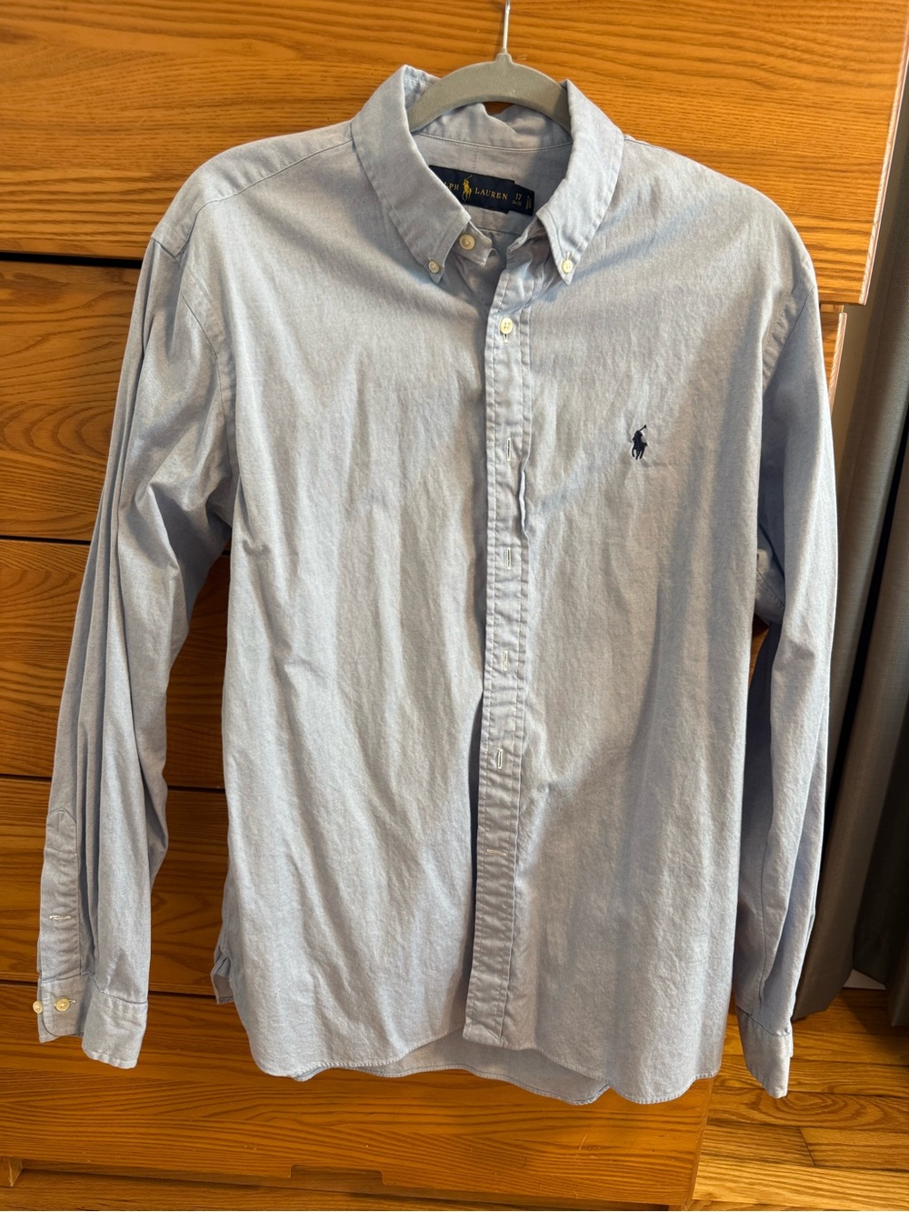 Ralph Lauren Light Blue Button-Down Dress Shirt